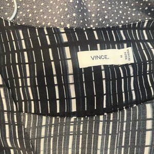 Vince Silk Shirt Dress